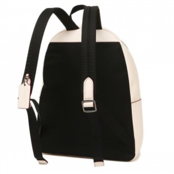 RARE DISNEY X COACH Charlie backpack large chalk white with Mickey Mouse - Picture 14 of 15